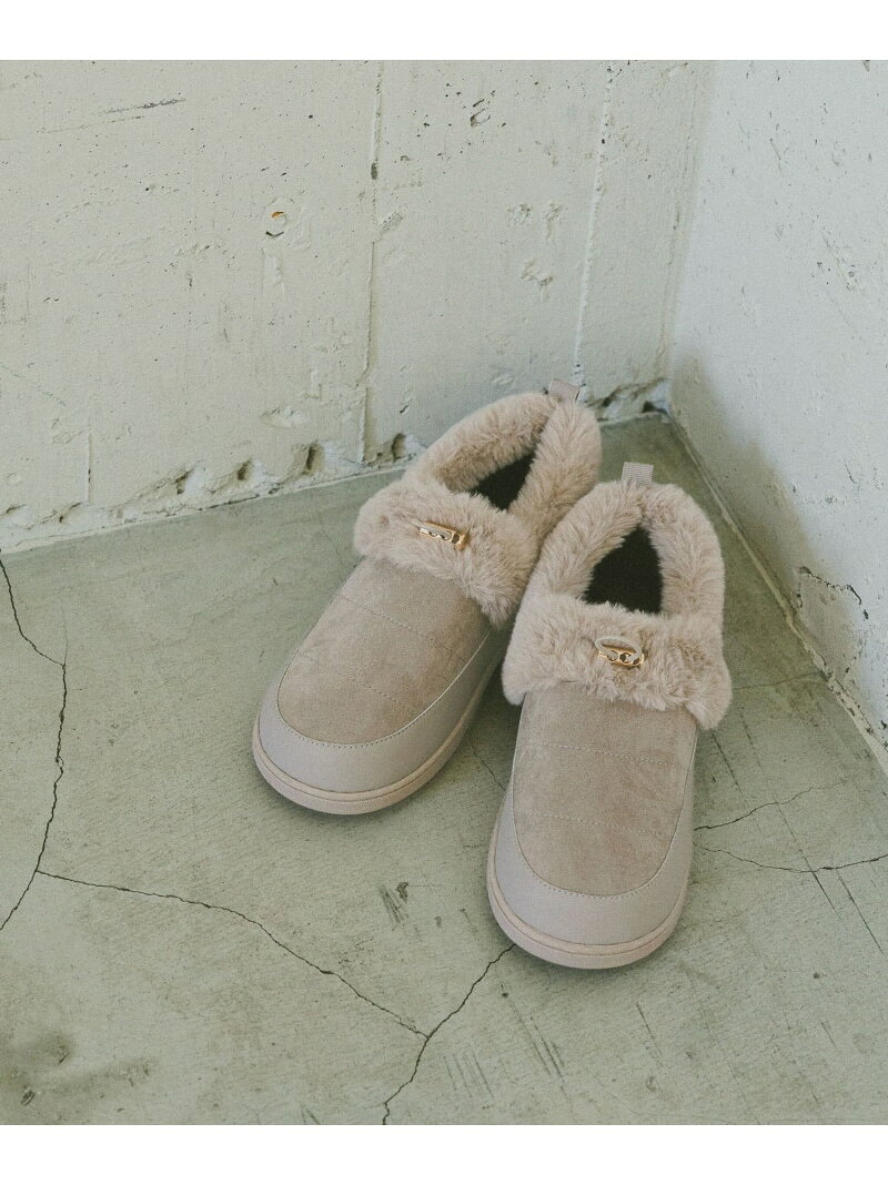 【SALE／20%OFF】エアかるファーモックシューズ/603218 GLOBAL WORK グローバルワーク シューズ・靴 ブーツ ブラック ベージュ カーキグリーン【RBA_E】[Rakuten Fashion] globalwork-10022342 GLOBAL WORK/グローバルワーク パッケージ画像