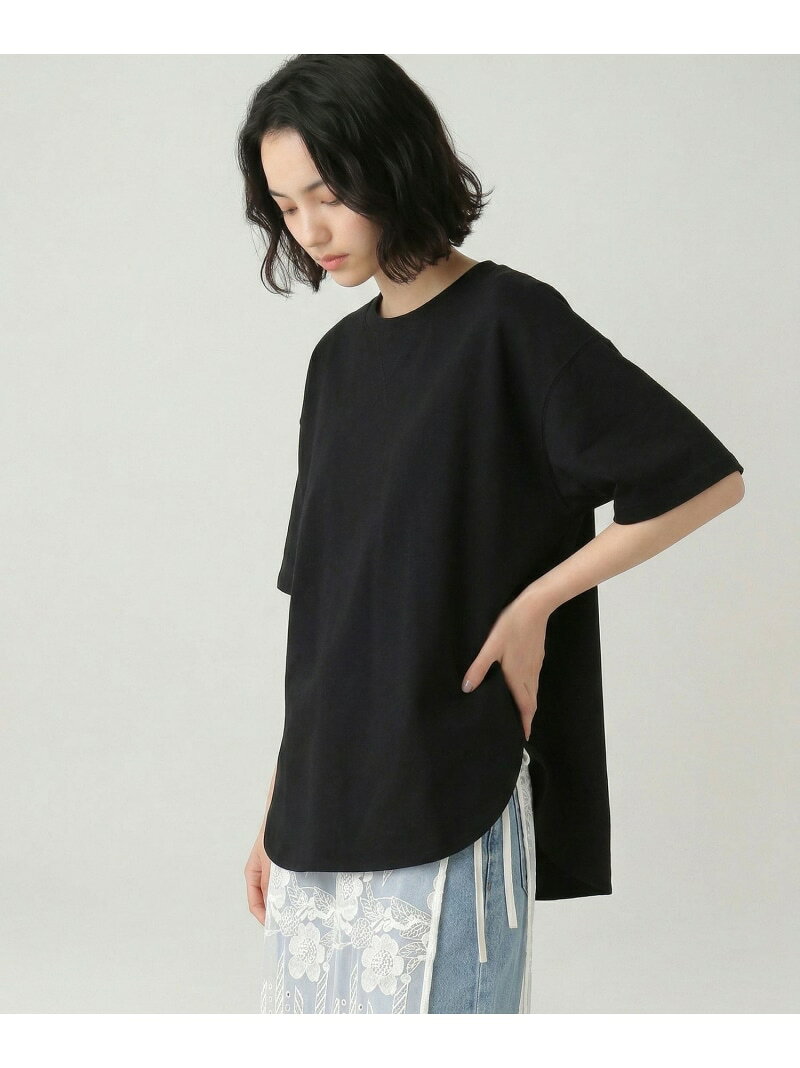 【SALE／50%OFF】ジョーゼットプルオーバー半袖/658165 GLOBAL WORK グローバルワーク トップス カットソー・Tシャツ ブラック ホワイト ネイビー【RBA_E】[Rakuten Fashion] globalwork-10023583 GLOBAL WORK/グローバルワーク サンプル画像2