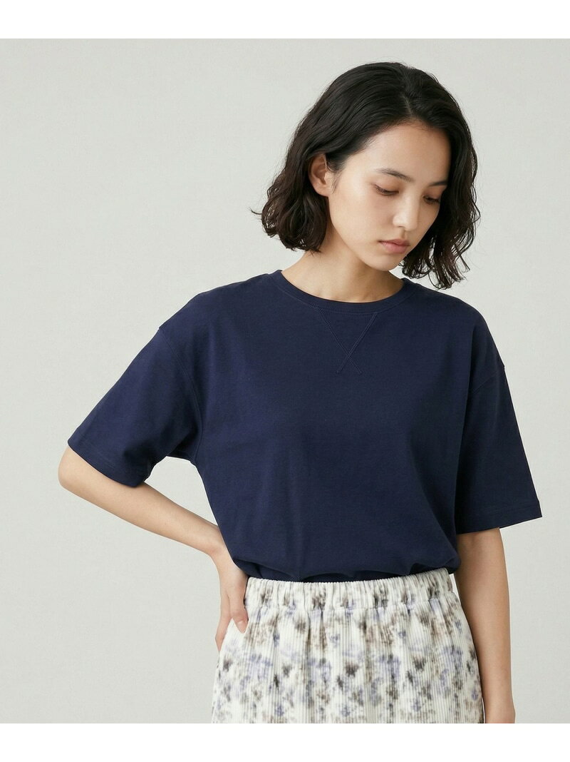 【SALE／50%OFF】ジョーゼットプルオーバー半袖/658165 GLOBAL WORK グローバルワーク トップス カットソー・Tシャツ ブラック ホワイト ネイビー【RBA_E】[Rakuten Fashion] globalwork-10023583 GLOBAL WORK/グローバルワーク サンプル画像3