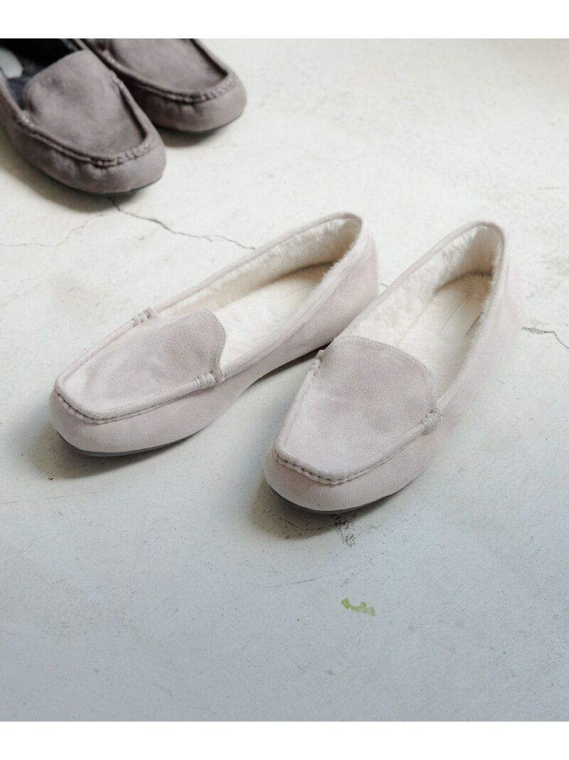 (W)フワモコハッスイクッションMC GLOBAL WORK グローバルワーク シューズ・靴 モカシン・デッキシューズ ベージュ ブラック グレー ブラウン[Rakuten Fashion]のサムネイル