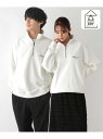【SALE/60%OFF】乾きやすいスウェット/ハーフZIP/裏毛/116254 GLOBAL WORK グローバルワーク トップス スウェット・トレーナー ホ...