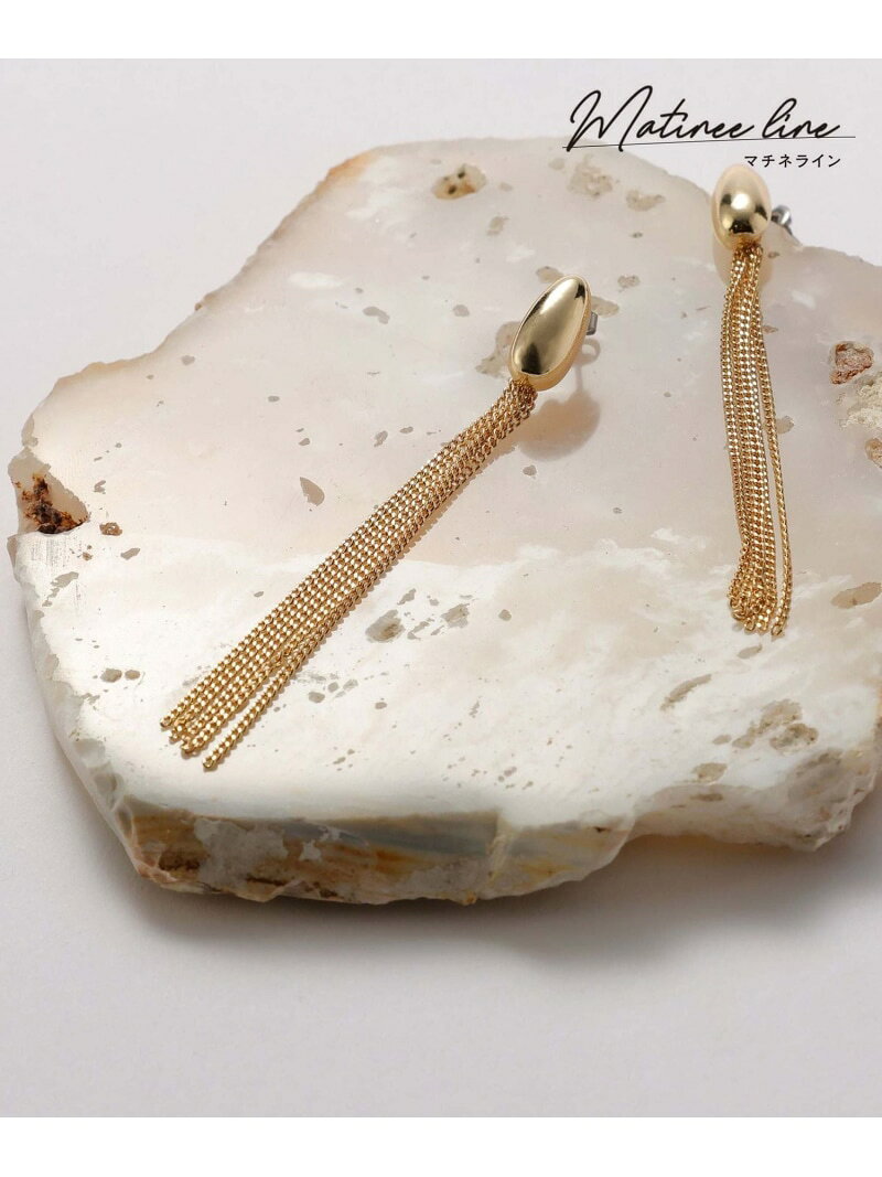乐天商城 - 【SALE／40%OFF】MATINEE LINE/チェーンフリンジピアス/288882 GLOBAL WORK グローバルワーク アクセサリー・腕時計 ピアス シルバー ゴールド【RBA_E】[Rakuten Fashion]
