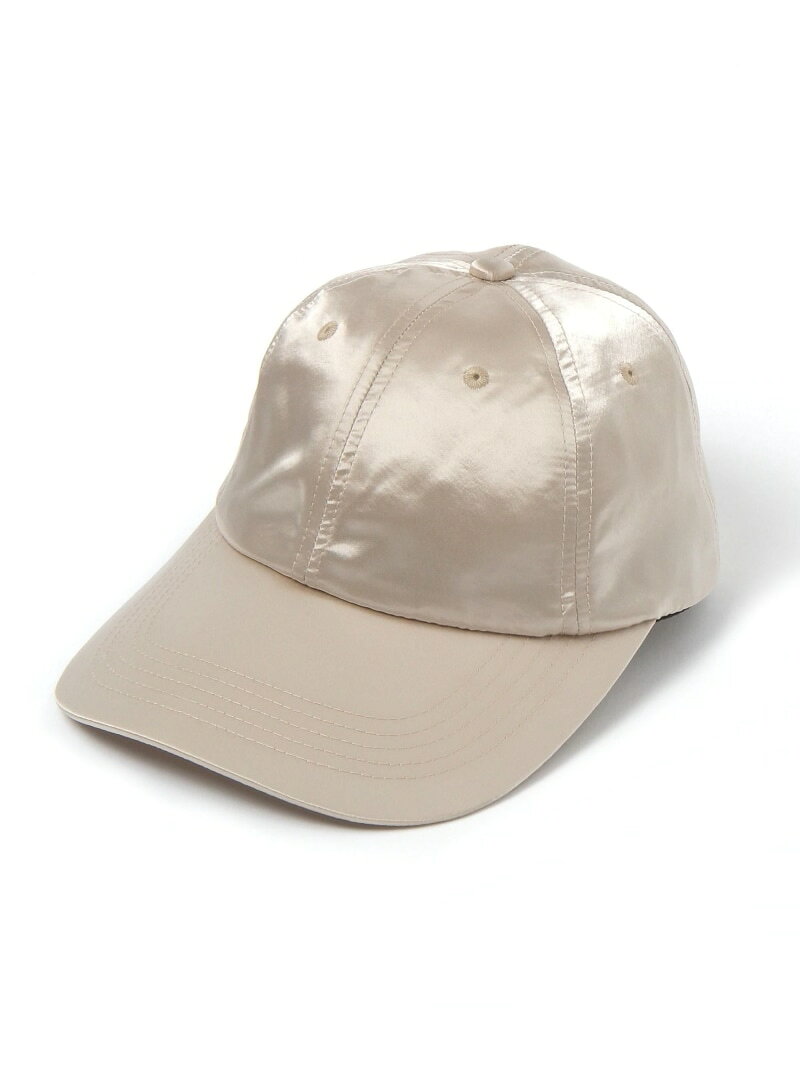 乐天商城 - UV遮熱サテンCAP/659093 GLOBAL WORK グローバルワーク 帽子 キャップ ブラック ベージュ グレー[Rakuten Fashion]