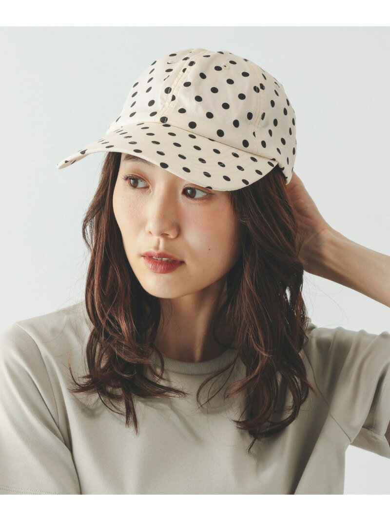 樂天商城 - UV遮熱ドットCAP/659096 GLOBAL WORK グローバルワーク 帽子 キャップ グレー ブラック ベージュ[Rakuten Fashion]