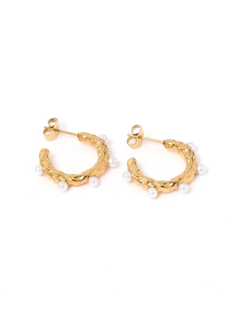 【SALE／50%OFF】ステンレスパールピアス/637882 GLOBAL WORK グローバルワーク アクセサリー・腕時計 ピアス ゴールド【RBA_E】[Rakuten Fashion] globalwork-10022630 GLOBAL WORK/グローバルワーク サンプル画像2