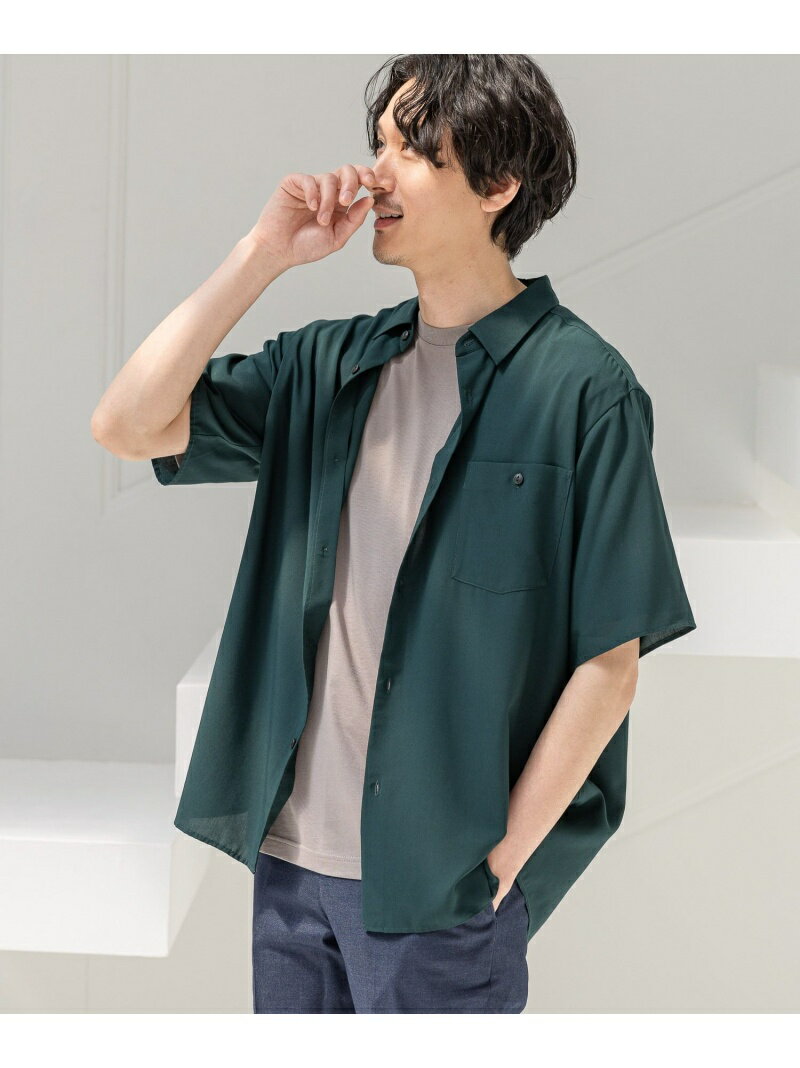 【SALE／20 OFF】(M)サラサマ/カイテキシャツ GLOBAL WORK グローバルワーク トップス シャツ ブラウス グリーン ベージュ グレー ブルー ブラウン ブラック ホワイト ネイビー【RBA_E】 Rakuten Fashion