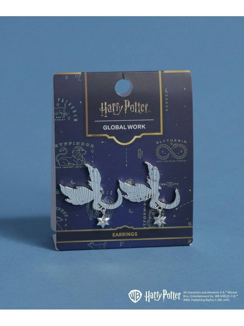 【Harry Potter(ハリー・ポッター)】パトローナスピアス/1017506 GLOBAL WORK グローバルワーク アクセサリー・腕時計 ピアス レッド グリーン[Rakuten Fashion] globalwork-10024270 GLOBAL WORK/グローバルワーク サンプル画像3
