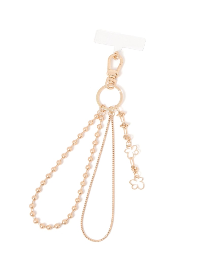 【SALE／20%OFF】マルチWAYフラワーチャーム/250200 GLOBAL WORK グローバルワーク ファッション雑貨 チャーム・キーチェーン ゴールド シルバー【RBA_E】[Rakuten Fashion] globalwork-10020161 GLOBAL WORK/グローバルワーク パッケージ画像