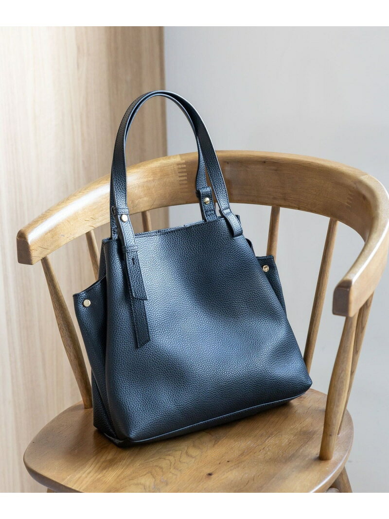 【SALE／10%OFF】スペ軽5ROOM2WAYショルダー/286829 GLOBAL WORK グローバルワーク バッグ トートバッグ ブラック ホワイト ベージュ【RBA_E】【送料無料】[Rakuten Fashion] globalwork-10020637 GLOBAL WORK/グローバルワーク サンプル画像3