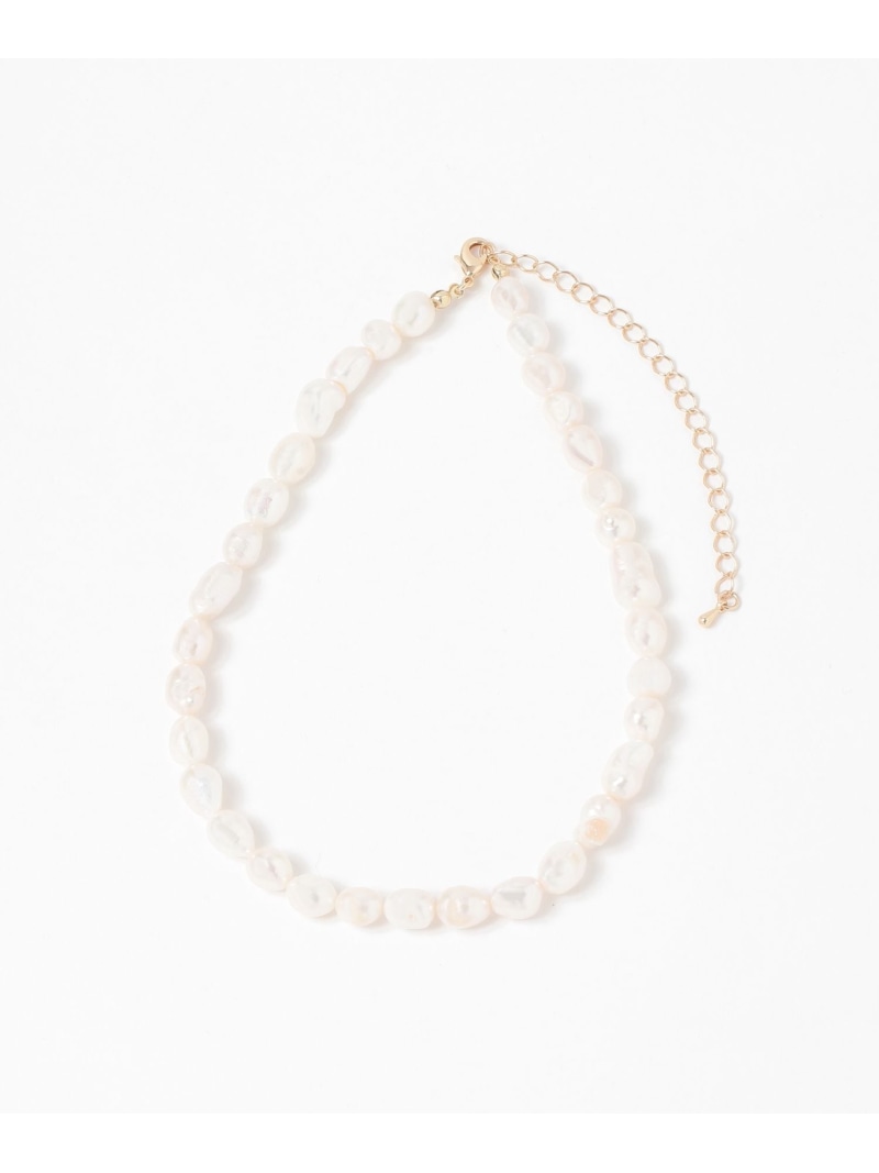 【SALE／20%OFF】淡水パールネックレス/324404 GLOBAL WORK グローバルワーク アクセサリー・腕時計 ネックレス ゴールド【RBA_E】[Rakuten Fashion] globalwork-10020627 GLOBAL WORK/グローバルワーク サンプル画像2
