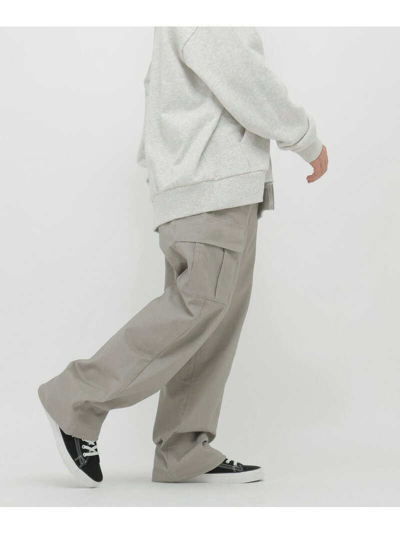 樂天商城 - 【SALE／40%OFF】サマ見えストレッチカーゴ/AND YUA ANY/612456 GLOBAL WORK グローバルワーク パンツ その他のパンツ グレー ブラック【RBA_E】[Rakuten Fashion]