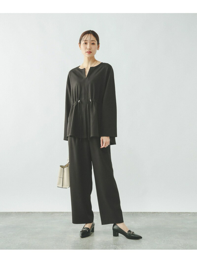 【SALE／36%OFF】ジョーゼットカーディガン*パンツセット/636248 GLOBAL WORK グローバルワーク ワンピース・ドレス その他のワンピース・ドレス ブラック ネイビー【RBA_E】【送料無料】[Rakuten Fashion] globalwork-10022818 GLOBAL WORK/グローバルワーク サンプル画像3