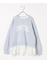 トクトク2SETスウェット*ロンT/キッズ/598202 GLOBAL WORK グローバルワーク トップス カットソー・Tシャツ ブラック ホワイト ブルー【...