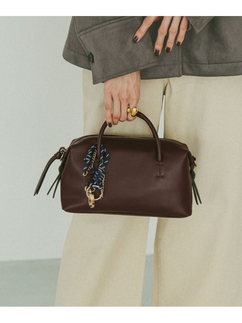 500mペットボトル収納可能/スペ軽チャーム付き2WAYボストン/646553 GLOBAL WORK グローバルワーク バッグ ショルダーバッグ ブラック ブラウン【先行予約】*【送料無料】[Rakuten Fashion]