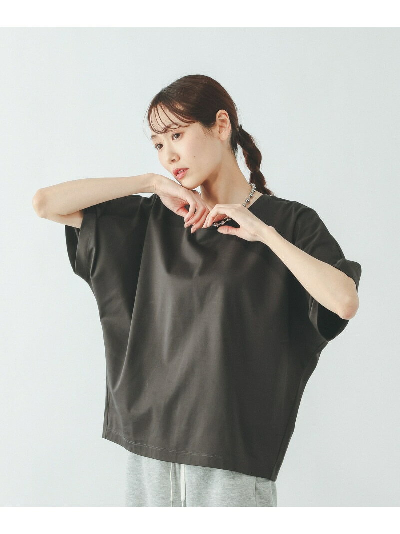 【SALE／40%OFF】リッチクリーン透けにくいドルマンプルオーバー/636794 GLOBAL WORK グローバルワーク トップス カットソー・Tシャツ ブラック グレー ホワイト【RBA_E】[Rakuten Fashion] globalwork-10022954 GLOBAL WORK/グローバルワーク サンプル画像3