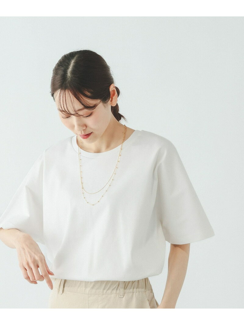 【SALE／40%OFF】リッチクリーン透けにくいドルマンプルオーバー/636794 GLOBAL WORK グローバルワーク トップス カットソー・Tシャツ ブラック グレー ホワイト【RBA_E】[Rakuten Fashion] globalwork-10022954 GLOBAL WORK/グローバルワーク サンプル画像2