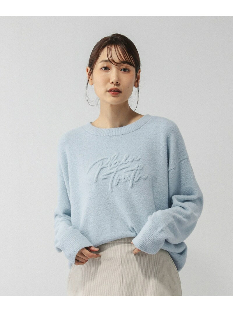 【SALE／52%OFF】フワフワHugmeロゴプルオーバー/581166 GLOBAL WORK グローバルワーク トップス ニット【RBA_E】[Rakuten Fashion] globalwork-10022007 GLOBAL WORK/グローバルワーク サンプル画像3