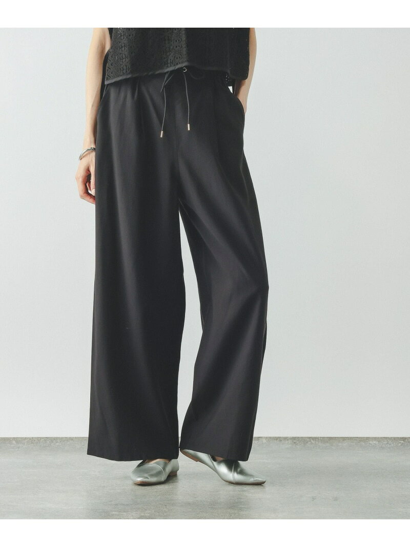 【SALE／20%OFF】エアかるイージーワイドパンツ/636578 GLOBAL WORK グローバルワーク パンツ その他のパンツ ブラック グレー ブラウン ブルー【RBA_E】【送料無料】[Rakuten Fashion] globalwork-10023505 GLOBAL WORK/グローバルワーク サンプル画像2