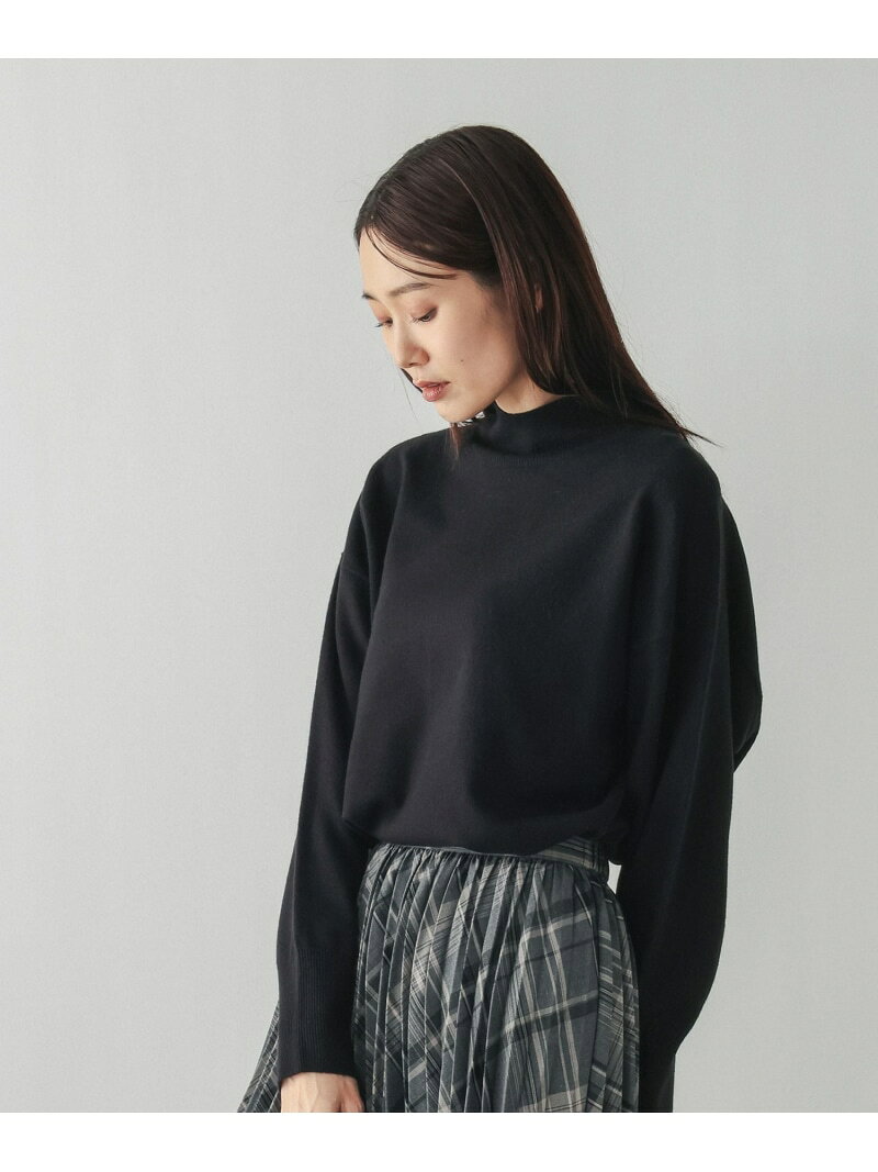 【SALE／50%OFF】フワフワHugmeハイネックチュニック/581165 GLOBAL WORK グローバルワーク トップス ニット グレー ベージュ グリーン ブラック【RBA_E】[Rakuten Fashion] globalwork-10022389 GLOBAL WORK/グローバルワーク サンプル画像2