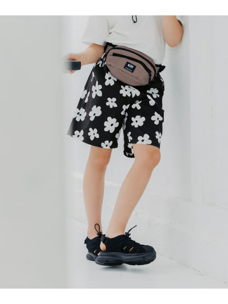 乐天商城 - エアカルショーツ柄/キッズ/618950 GLOBAL WORK グローバルワーク パンツ その他のパンツ ブラック[Rakuten Fashion]