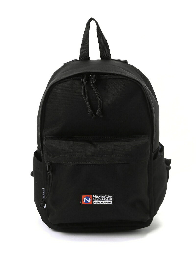 【SALE／25%OFF】(W)newhattan/ミニリュック (W)newhattan グローバルワーク バッグ リュック・バックパック ブラック【RBA_E】[Rakuten Fashion]