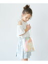 【SALE/33%OFF】PVCクリアショルダーBAG/キッズ/127220 GLOBAL WORK グローバルワーク バッグ ショルダーバッグ シルバー【RB...