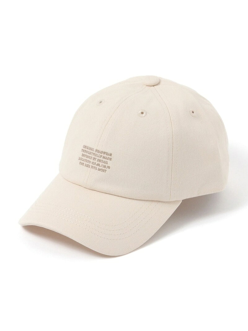 ロゴ刺繍CAP/652978 GLOBAL WORK グローバルワーク 帽子 キャップ ネイビー ブラック ホワイト ブラウン[Rakuten Fashion] globalwork-10023236 GLOBAL WORK/グローバルワーク サンプル画像2
