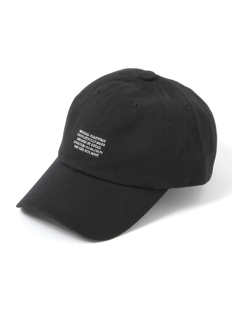 ロゴ刺繍CAP/652978 GLOBAL WORK グローバルワーク 帽子 キャップ ネイビー ブラック ホワイト ブラウン[Rakuten Fashion] globalwork-10023236 GLOBAL WORK/グローバルワーク サンプル画像3