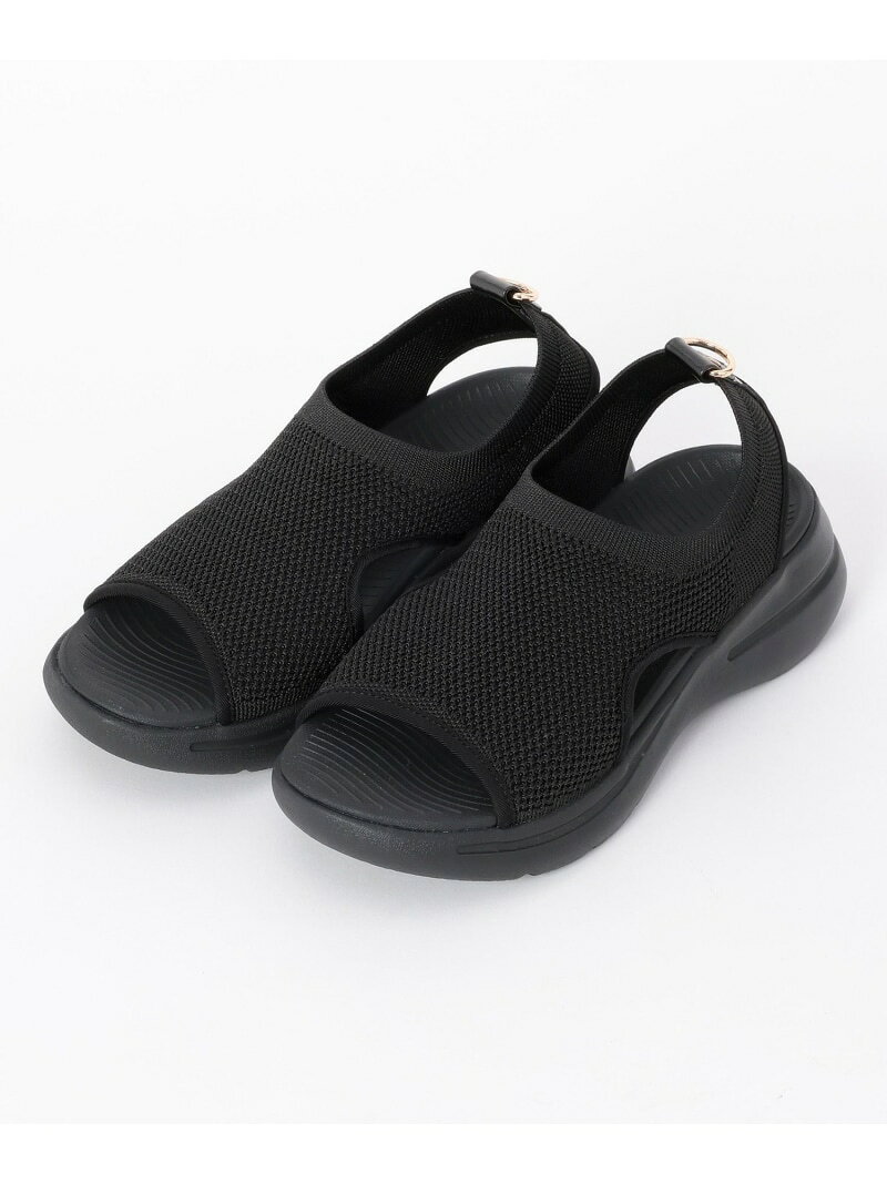 【SALE／50%OFF】らくっションフィットサンダル/656374 GLOBAL WORK グローバルワーク シューズ・靴 サンダル ブラック グレー【RBA_E】[Rakuten Fashion] globalwork-10023201 GLOBAL WORK/グローバルワーク サンプル画像2