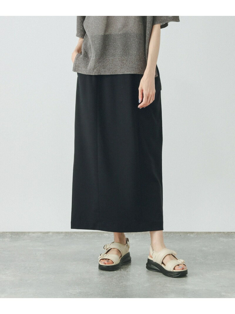 【SALE／60%OFF】ウツクシルエットIラインスカート/459966 GLOBAL WORK グローバルワーク スカート ロング・マキシスカート グレー ネイビー カーキグリーン ブラック【RBA_E】[Rakuten Fashion] globalwork-10021188 GLOBAL WORK/グローバルワーク サンプル画像2