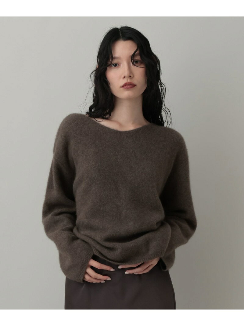FOXブレンド2WAYプルオーバー/670350 GLOBAL WORK グローバルワーク トップス ニット ネイビー ブルー グレー レッド ブラウン【送料無料】[Rakuten Fashion] globalwork-10024185 GLOBAL WORK/グローバルワーク サンプル画像3