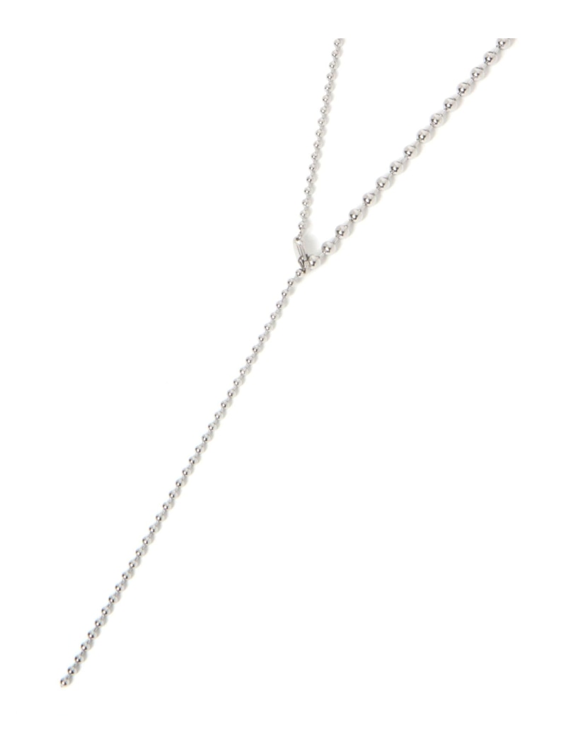 【SALE／20%OFF】ステンレスボールY字ネックレス GLOBAL WORK グローバルワーク アクセサリー・腕時計 ネックレス ゴールド シルバー【RBA_E】[Rakuten Fashion] globalwork-10018599 GLOBAL WORK/グローバルワーク サンプル画像2