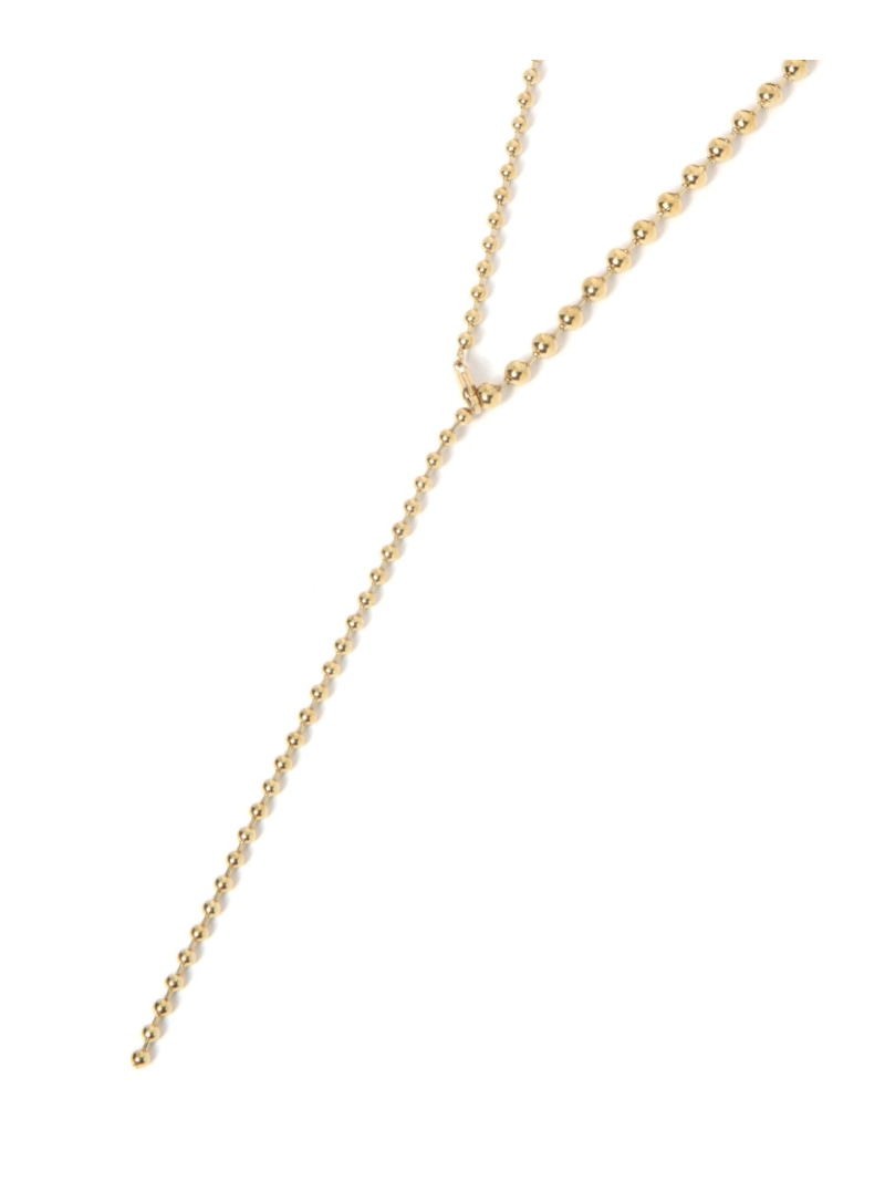 【SALE／20%OFF】ステンレスボールY字ネックレス GLOBAL WORK グローバルワーク アクセサリー・腕時計 ネックレス ゴールド シルバー【RBA_E】[Rakuten Fashion] globalwork-10018599 GLOBAL WORK/グローバルワーク サンプル画像3