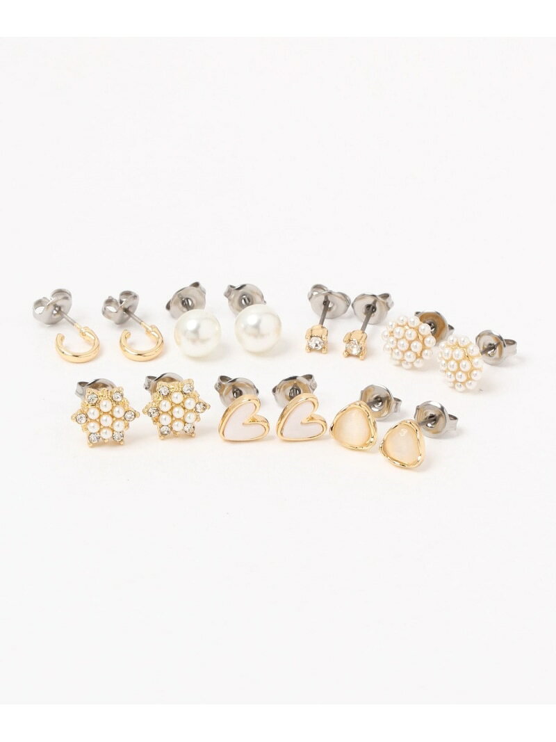 【SALE／50%OFF】7点SETピアス/640180 GLOBAL WORK グローバルワーク アクセサリー・腕時計 ピアス【RBA_E】[Rakuten Fashion] globalwork-10022797 GLOBAL WORK/グローバルワーク サンプル画像2