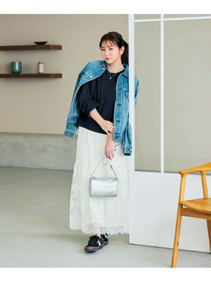 【SALE／50%OFF】菅谷梨沙子さんコラボ/3連ガラスパールネックレス/643345 GLOBAL WORK グローバルワーク アクセサリー・腕時計 ネックレス ゴールド シルバー【RBA_E】[Rakuten Fashion] globalwork-10022872 GLOBAL WORK/グローバルワーク サンプル画像3