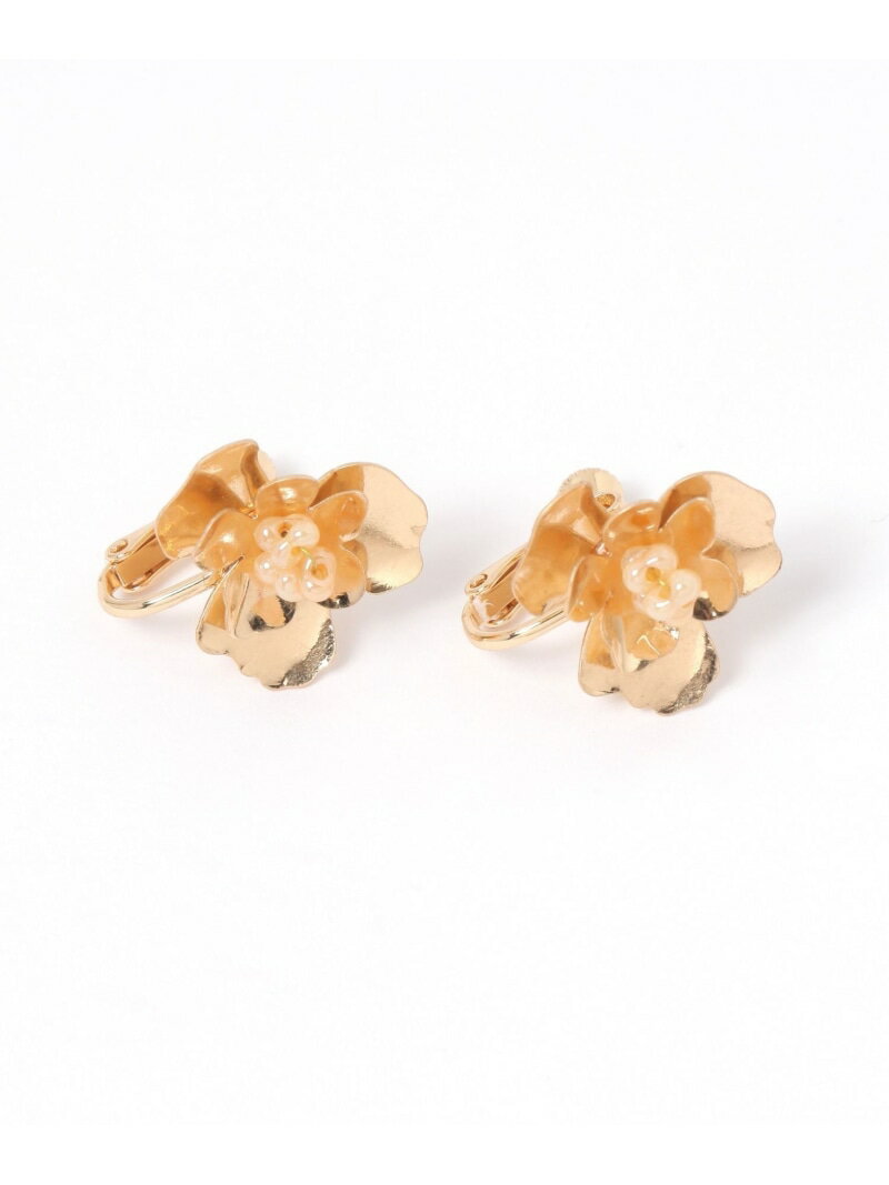 樂天商城 - 【SALE／50%OFF】MADE IN JAPAN/フラワービーズイヤリング/286103 GLOBAL WORK グローバルワーク アクセサリー・腕時計 イヤリング・イヤーカフ シルバー ゴールド【RBA_E】[Rakuten Fashion]