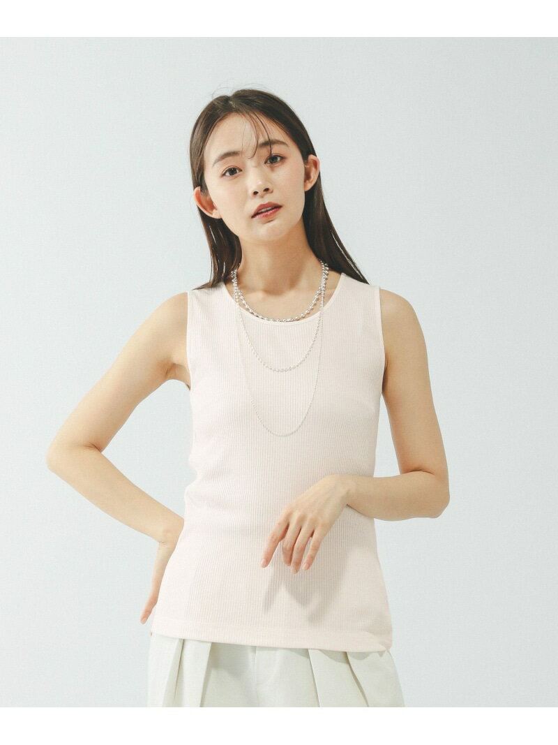 【SALE／10%OFF】サラサラDRYクルータンク/636756 GLOBAL WORK グローバルワーク トップス ノースリーブ・タンクトップ ブラック ホワイト【RBA_E】[Rakuten Fashion] globalwork-10023007 GLOBAL WORK/グローバルワーク サンプル画像2