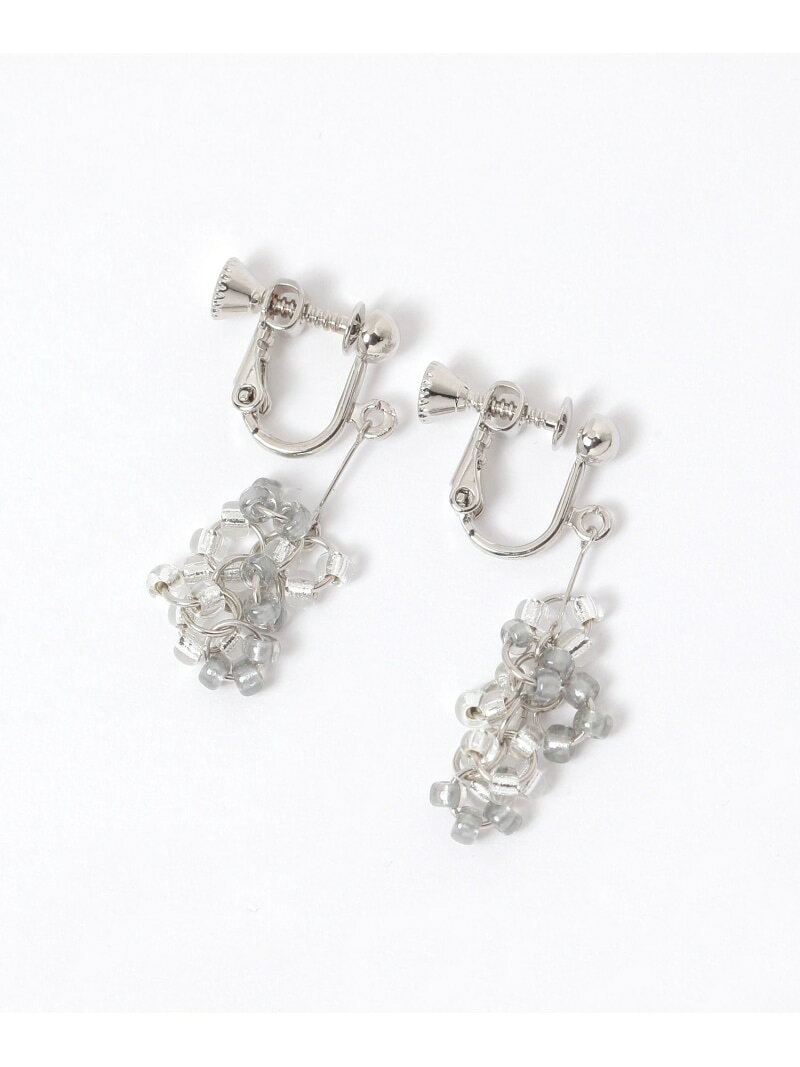 【SALE／50%OFF】MADE IN JAPAN/ブドウビーズイヤリング/286128 GLOBAL WORK グローバルワーク アクセサリー・腕時計 イヤリング・イヤーカフ グレー ホワイト【RBA_E】[Rakuten Fashion] globalwork-10020412 GLOBAL WORK/グローバルワーク サンプル画像2