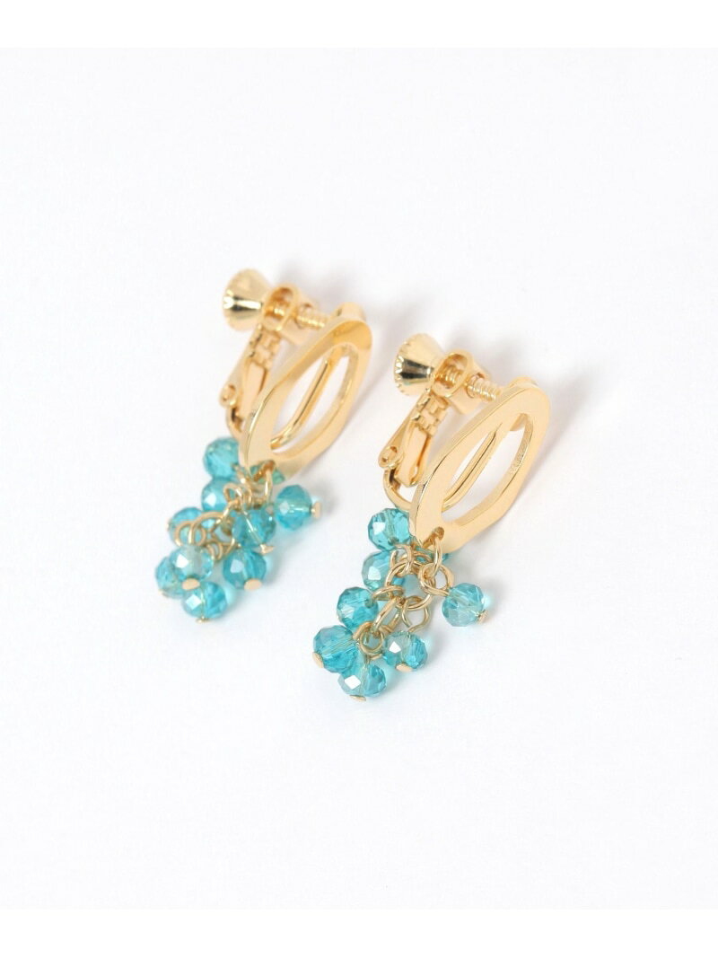 【SALE／50%OFF】MADE IN JAPAN/メタルMビーズイヤリング/286131 GLOBAL WORK グローバルワーク アクセサリー・腕時計 イヤリング・イヤーカフ ブラウン ブルー【RBA_E】[Rakuten Fashion] globalwork-10020409 GLOBAL WORK/グローバルワーク サンプル画像3
