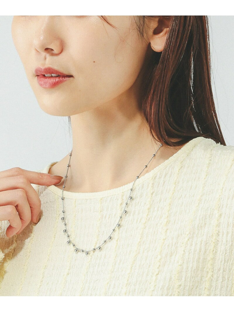【SALE／20%OFF】ステンレスランダムボールネックレス/289699 GLOBAL WORK グローバルワーク アクセサリー・腕時計 ネックレス シルバー ゴールド【RBA_E】[Rakuten Fashion] globalwork-10020407 GLOBAL WORK/グローバルワーク パッケージ画像