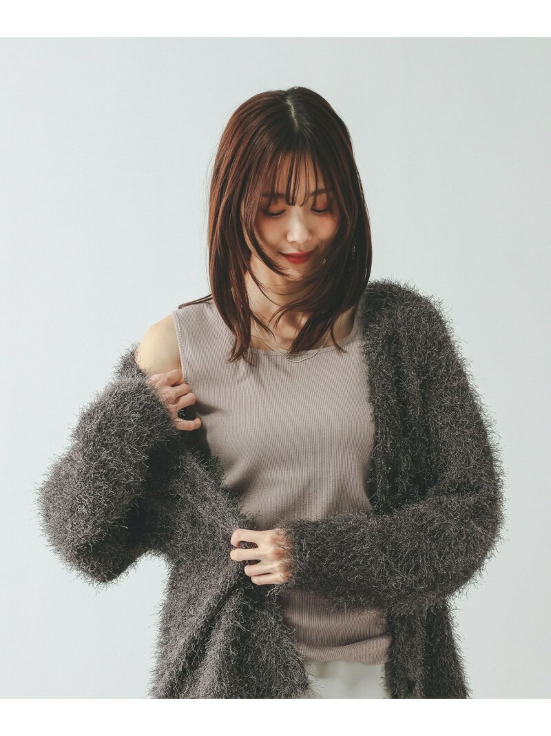 Beauteeラメタンク/636759 GLOBAL WORK グローバルワーク トップス その他のトップス ベージュ ブラウン ブラック[Rakuten Fashion]