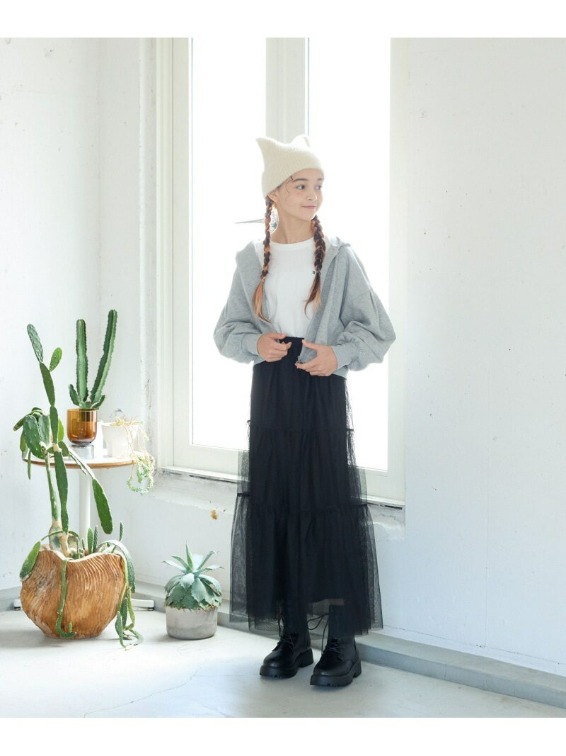 イージーDRYラメパーカー/キッズ/139197 GLOBAL WORK グローバルワーク トップス パーカー・フーディー ブラック グレー[Rakuten Fashion] 3