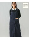 【SALE/50%OFF】GOODデニムジャンスカ/243801 GLOBAL WORK グローバルワーク ワンピース・ドレス ジャンパースカート ネイビー ブ...