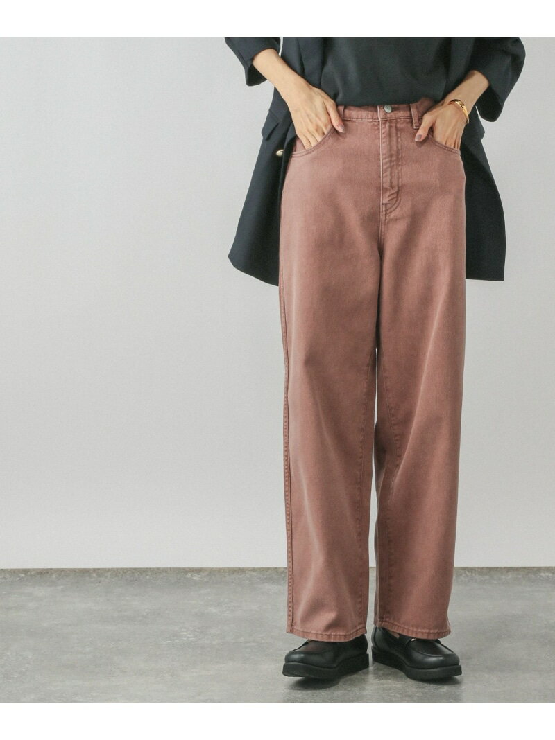 【SALE／50%OFF】GOODデニムカラーバギーパンツ/498402 GLOBAL WORK グローバルワーク パンツ ジーンズ・デニムパンツ ブラウン ブルー【RBA_E】[Rakuten Fashion]