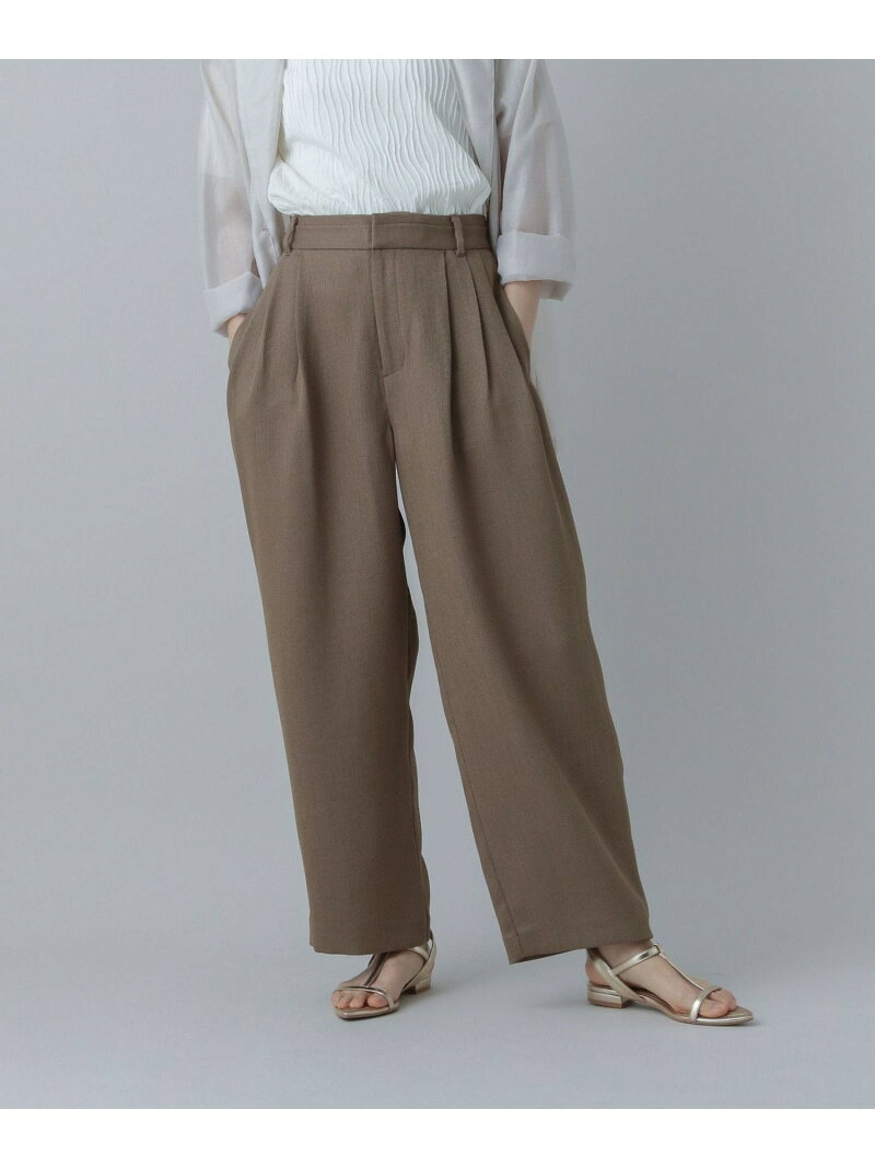 【SALE／40%OFF】MATINEE LINE/リネンライクバレルパンツ/327144 GLOBAL WORK グローバルワーク パンツ その他のパンツ ブラック ブラウン【RBA_E】[Rakuten Fashion] globalwork-10020810 GLOBAL WORK/グローバルワーク サンプル画像3