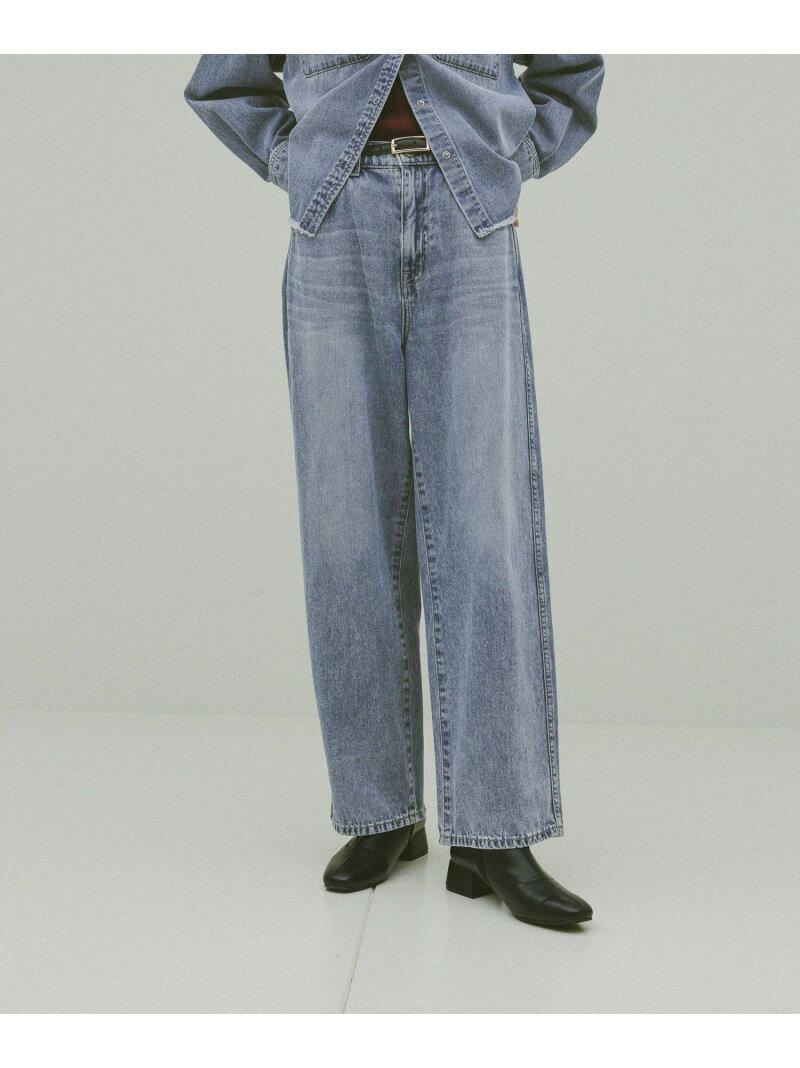 【SALE／40%OFF】吉高由里子さん着用/GOODデニムバギーパンツ/498388 GLOBAL WORK グローバルワーク パンツ ジーンズ・デニムパンツ ベージュ ブラック ブルー ネイビー【RBA_E】[Rakuten Fashion]