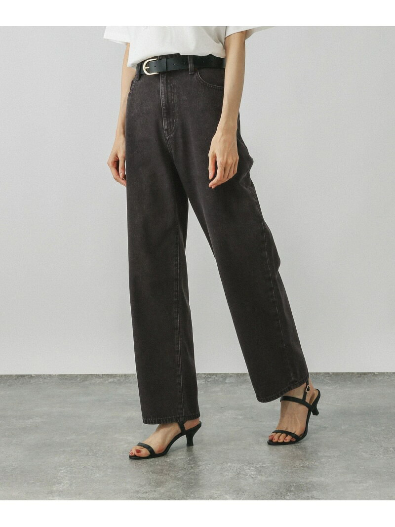【SALE／50%OFF】GOODデニムストレートパンツ/498392 GLOBAL WORK グローバルワーク パンツ ジーンズ・デニムパンツ ブラック ネイビー ブルー【RBA_E】[Rakuten Fashion] globalwork-10021619 GLOBAL WORK/グローバルワーク サンプル画像2