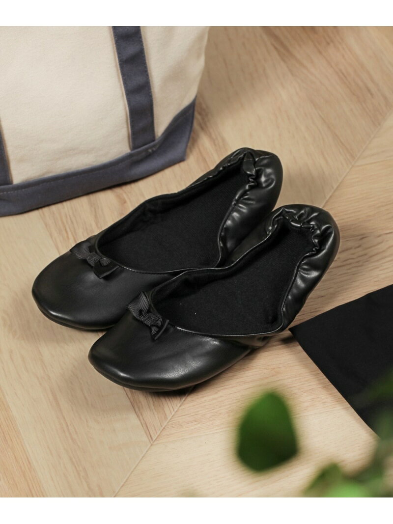 【SALE／60%OFF】ポーチ付き折り畳みシューズ/253323 GLOBAL WORK グローバルワーク シューズ・靴 その他のシューズ・靴 ブラック【RBA_E】[Rakuten Fashion] globalwork-10020313 GLOBAL WORK/グローバルワーク サンプル画像2