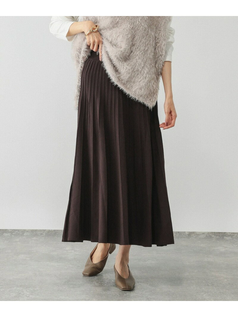 【SALE／50%OFF】滑らかニットフレアスカート/580745 GLOBAL WORK グローバルワーク スカート ロング・マキシスカート ブラック ブラウン グレー【RBA_E】[Rakuten Fashion] globalwork-10021930 GLOBAL WORK/グローバルワーク サンプル画像3