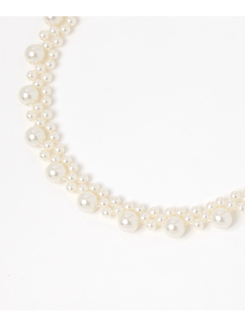 【SALE／50%OFF】編みパールネックレス/619094 GLOBAL WORK グローバルワーク アクセサリー・腕時計 ネックレス【RBA_E】[Rakuten Fashion] globalwork-10022475 GLOBAL WORK/グローバルワーク サンプル画像2